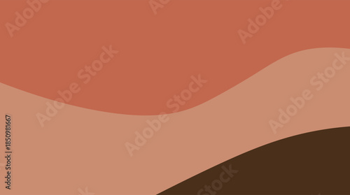 Artistic vector illustration of a woman face over an abstract golden background with orange waves yellow light and sun pattern design for a summer wallpaper banner