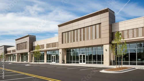 modern building in the city