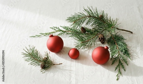 Minimal Elegant Christmas Background