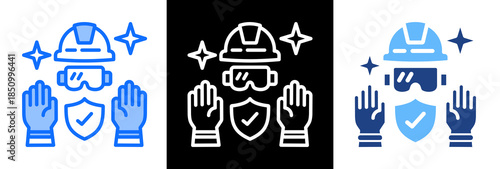 Protection Gear triplestyle icon