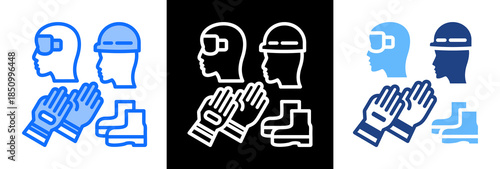 Safety Equipment triplestyle icon