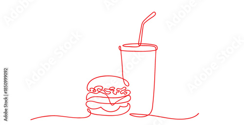 Food line art