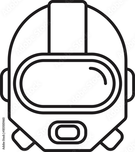 Protective helmet ensuring safety for space explorers during challenging missions