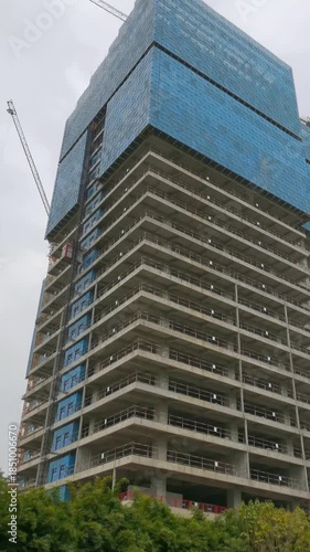 Construction Site in Progress: Real Estate Development Project