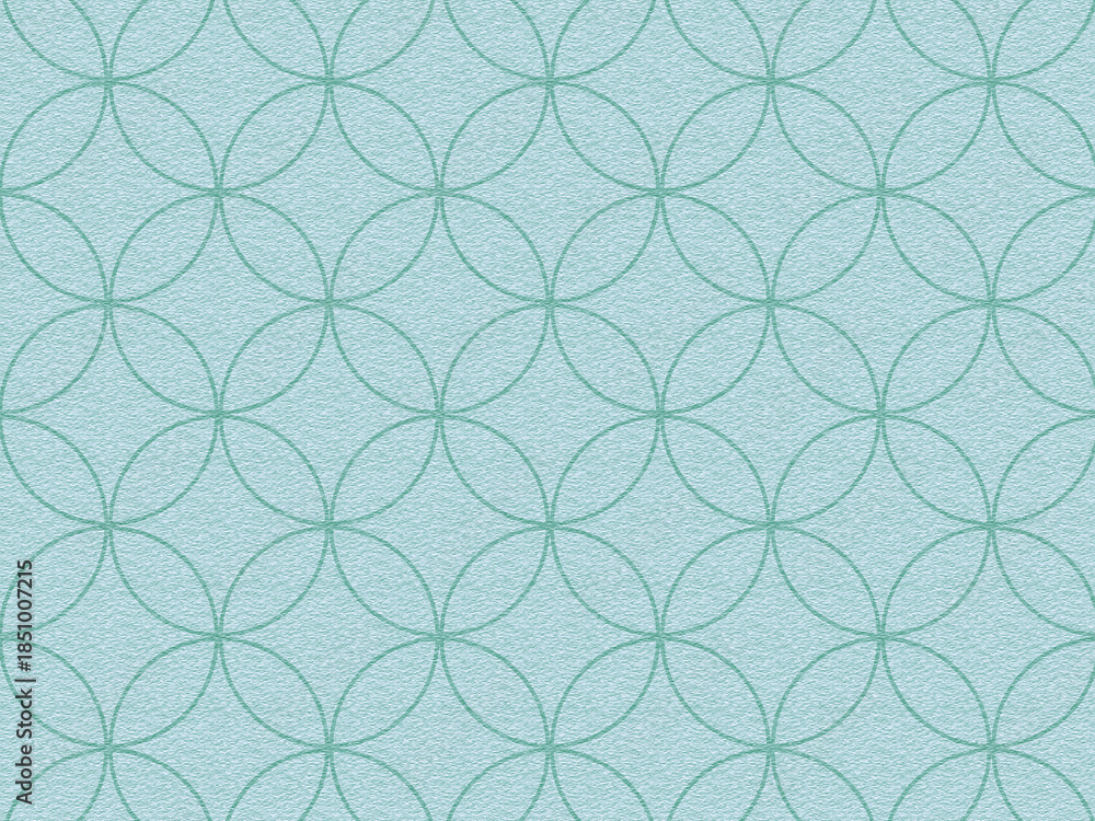 Fototapeta premium 和柄＿七宝＿和紙の背景素材_01