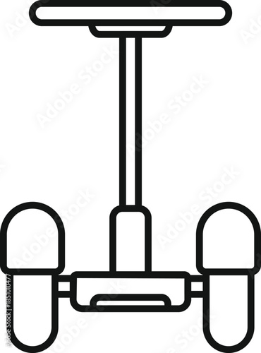 Personal electric transporter delivering modern urban mobility and future transport concepts