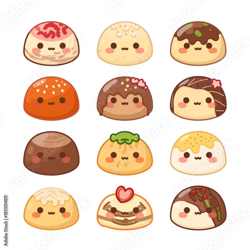 Cute Mochi Design Very Cool