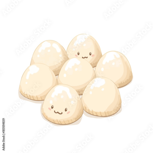 Cute Mochi Design Very Cool
