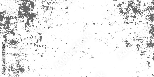 Abstract grunge background, Old damage Dirty grainy and scratches, Monochrome abstract splattered background. Grunge texture black and white rough vintage distress background,