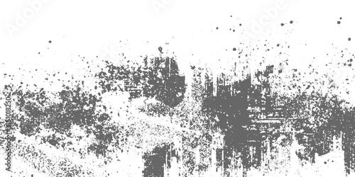 Abstract grunge background, Old damage Dirty grainy and scratches, Monochrome abstract splattered background. Grunge texture black and white rough vintage distress background,