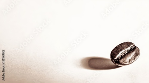 Wallpaper Mural Close-up of a single coffee bean. Torontodigital.ca