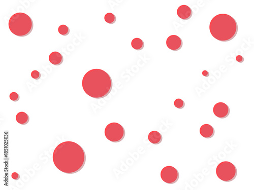 Random dot illustration, pattern, background, transparency processing