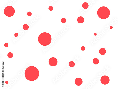 Random dot illustration, pattern, background, transparency processing