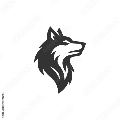 Modern wolf logo design for branding, apparel and digital projects needing a strong symbol