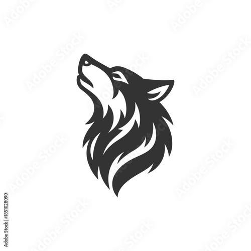 Striking wolf logo design for wildlife groups, sports teams, or nature-inspired branding projects now