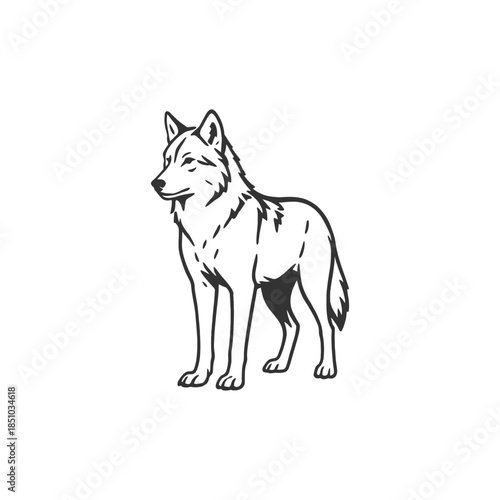 Crystal Fang Wolf Precise Shape