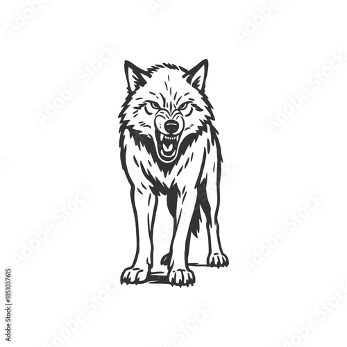 Wolf Vector Ember Iron Vein