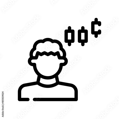 trader line icon