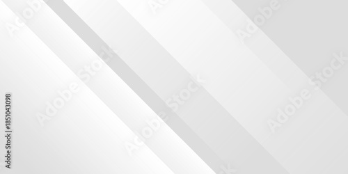 Abstract Geometric modern white and gray color . Modern and Creative Trend design in vector illustration