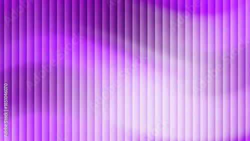 Abstract background with vertical purple and white stripes and soft gradient lighting effects.