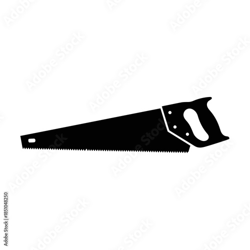 saw blade isolated on white