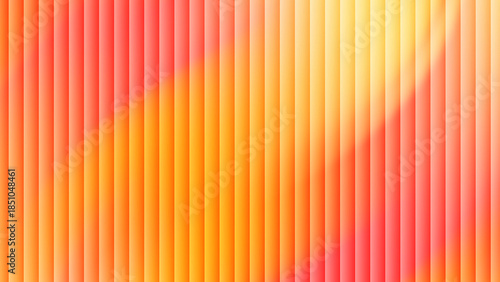 Vibrant abstract background with vertical ribbed lines and a warm gradient of orange, yellow, and pink hues, creating a dynamic and modern texture.