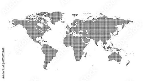 Detailed world map