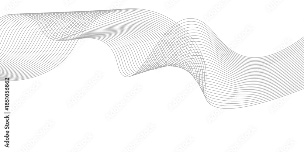 Fototapeta premium Modern abstract vector wavy backgorund