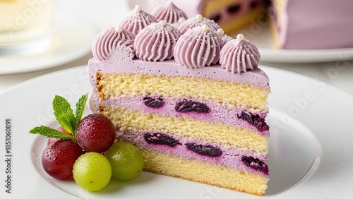 cake with fruits