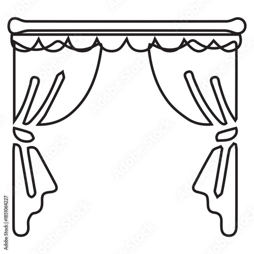 Elegant Stage Curtains