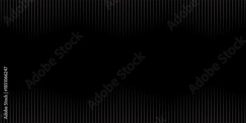 Black oblique straight line background. Masculine dark linear abstract wallpaper. Elegant luxury striped gradient texture. Grey diagonal lines backdrop for flyer, banner, poster, presentation. Vector