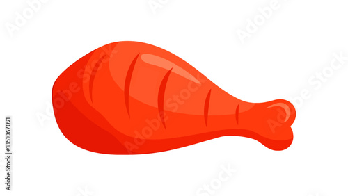 Fresh and Juicy Carrot Highlighting Healthy Eating and Nutrition