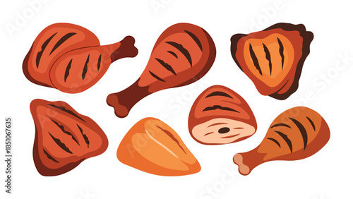 Collection of Assorted Raw Carrots Showing Different Shapes and Colors