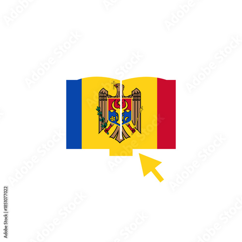 Moldova Click On Book In Icon