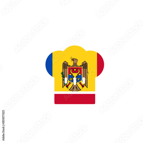Moldova Chef Hat In Icon