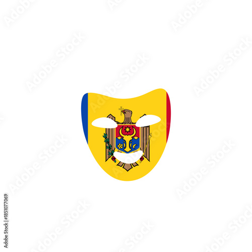 Moldova Face Mask In Icon