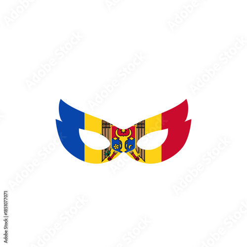 Moldova Eyes Mask In Icon