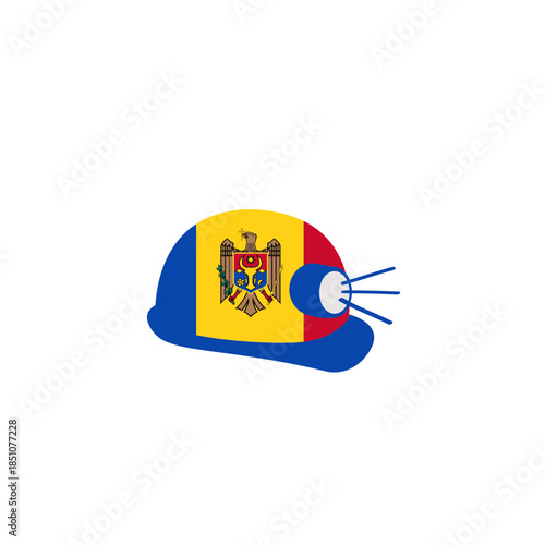 Moldova Mining Light Hat In Icon