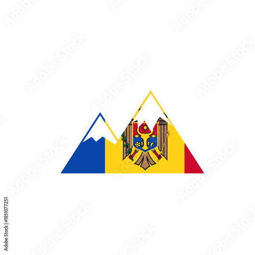 Moldova Mountains In Icon