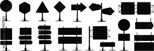 people or abstract art but a palette of generic sign-post silhouettes. These are the basic “blobs” that sign-designers or cartographers use as placeholders for all the familiar .set of vector icons