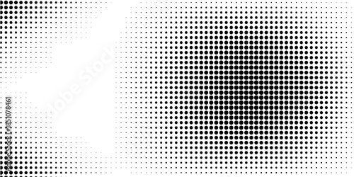 gradient halftone dots background. Pop art template in vector, texture. Vector illustration