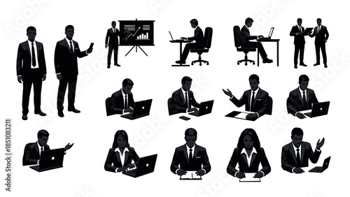 business people icons