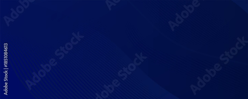 Premium background design with diagonal dark blue lines pattern. Vector horizontal template for digital luxury business banner