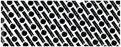 Abstract vector background design with Seamless Grunge fabric texture. Hand drawn decorative seamless pattern with bold brush strokes.