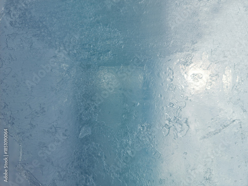 Blue ice background