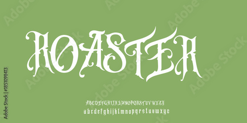 FONT ROASTER VINTAGE UNIQ FOR DESIGN