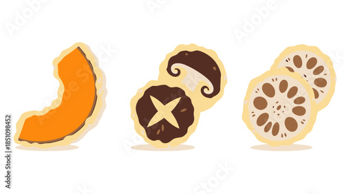 Fresh and Sliced Mushrooms for Cooking and Nutrition