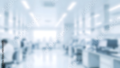Wallpaper Mural Blurred Medical Laboratory Research Background Torontodigital.ca