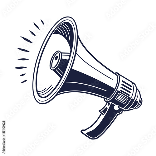 Megaphone SVG design