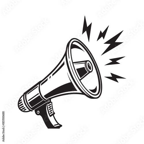 Megaphone SVG design